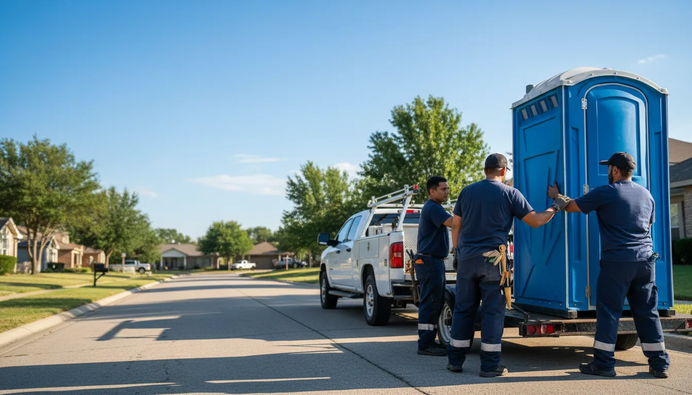 Portable Toilet Rental in Midwest City, OK near me